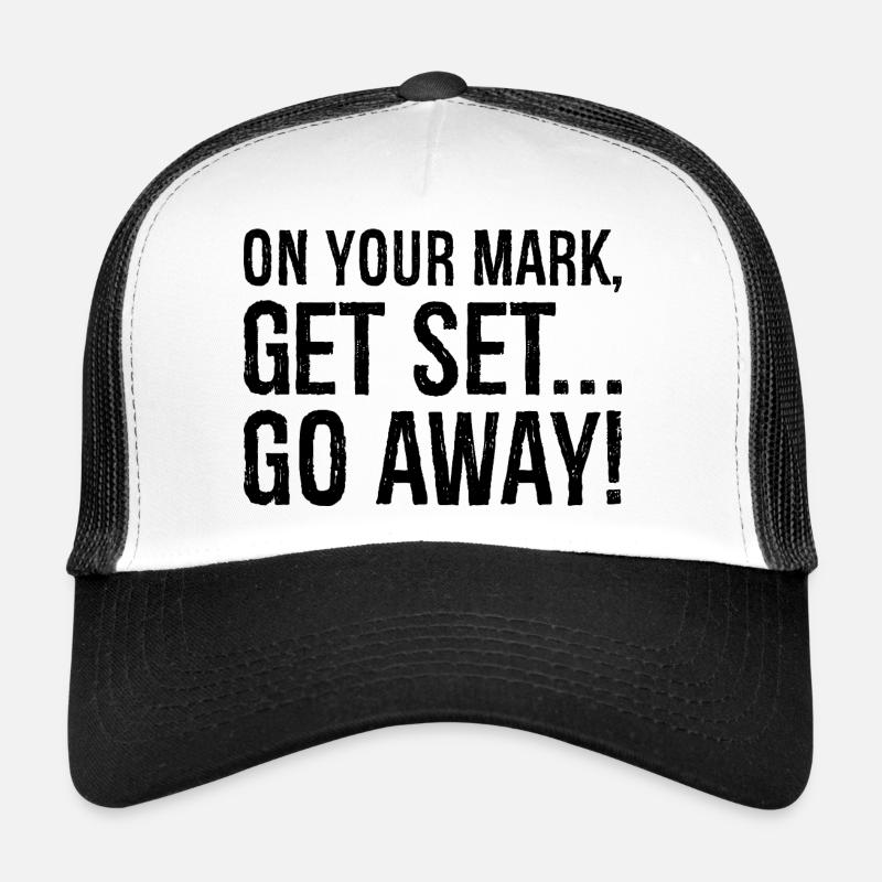 À vos marques, prêts, partez Casquette trucker 