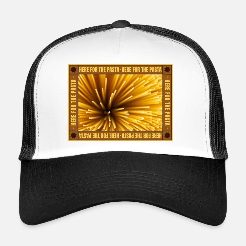 Spaghetti Fokus Retro-Rahmen Trucker Cap
