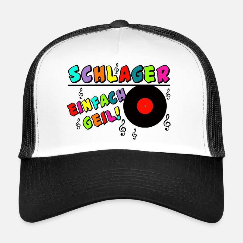 Schlager einfach geil ............................ Casquette trucker 