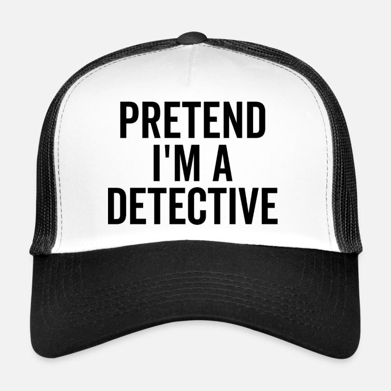 Faire semblant d’être un détective Casquette trucker 