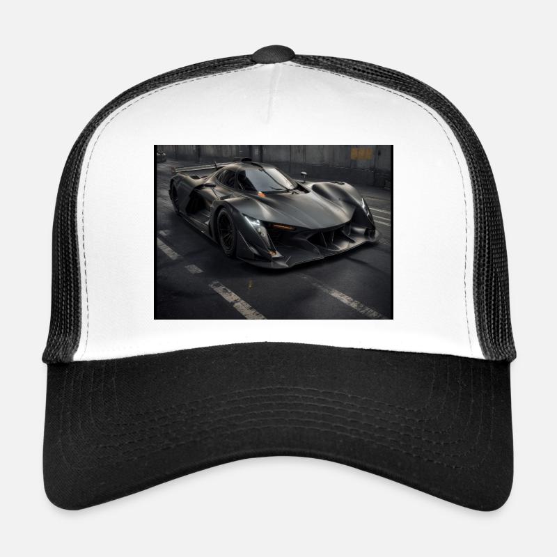 Futuristic supercar design Trucker Cap
