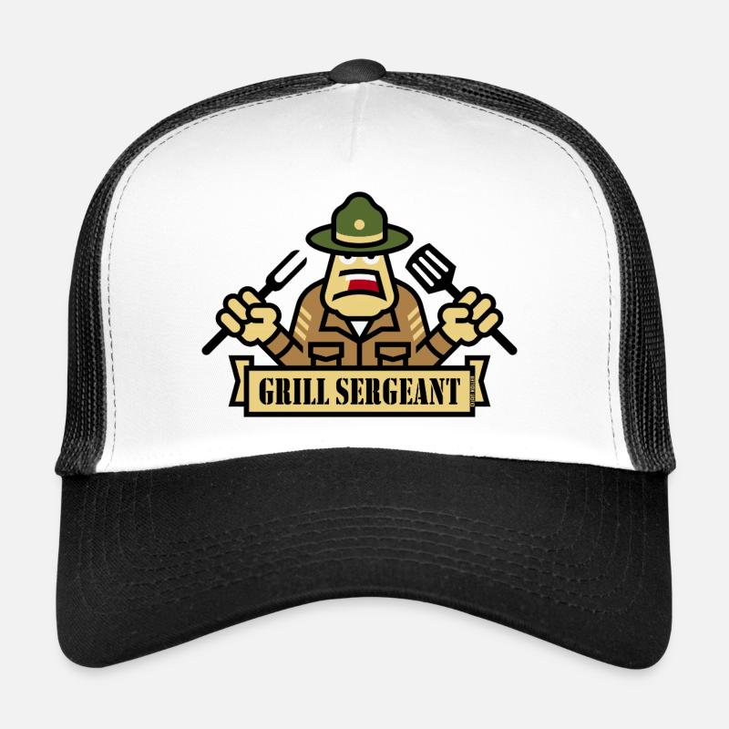 Grill Sergeant (Grillen / BBQ / Barbecue) Trucker Cap