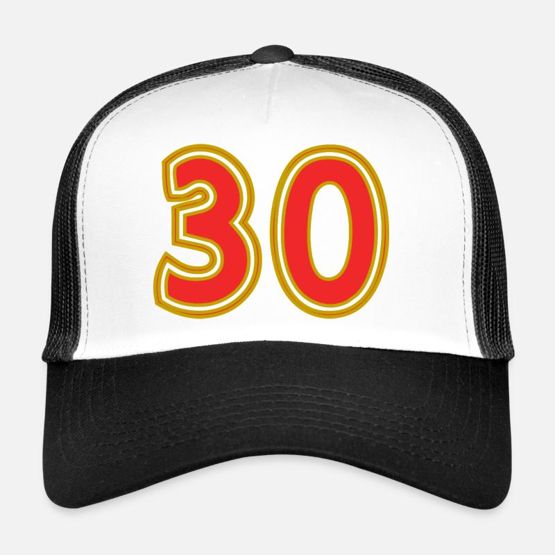 30. 30 ANS. 30e ANNIVERSAIRE. ANNIVERSAIRE 30 ANS. Casquette trucker 
