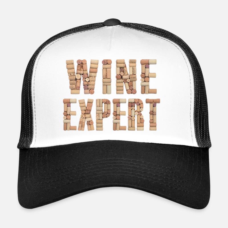 Wine Expert – Elegant Cork Design Trucker Cap