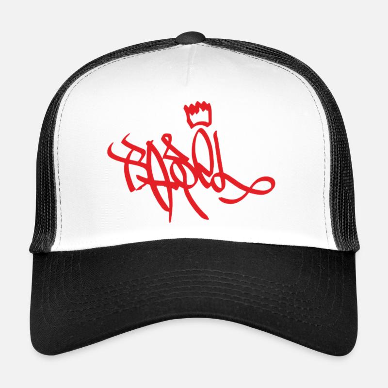Royal Graffiti Ecriture Bâle Casquette trucker 