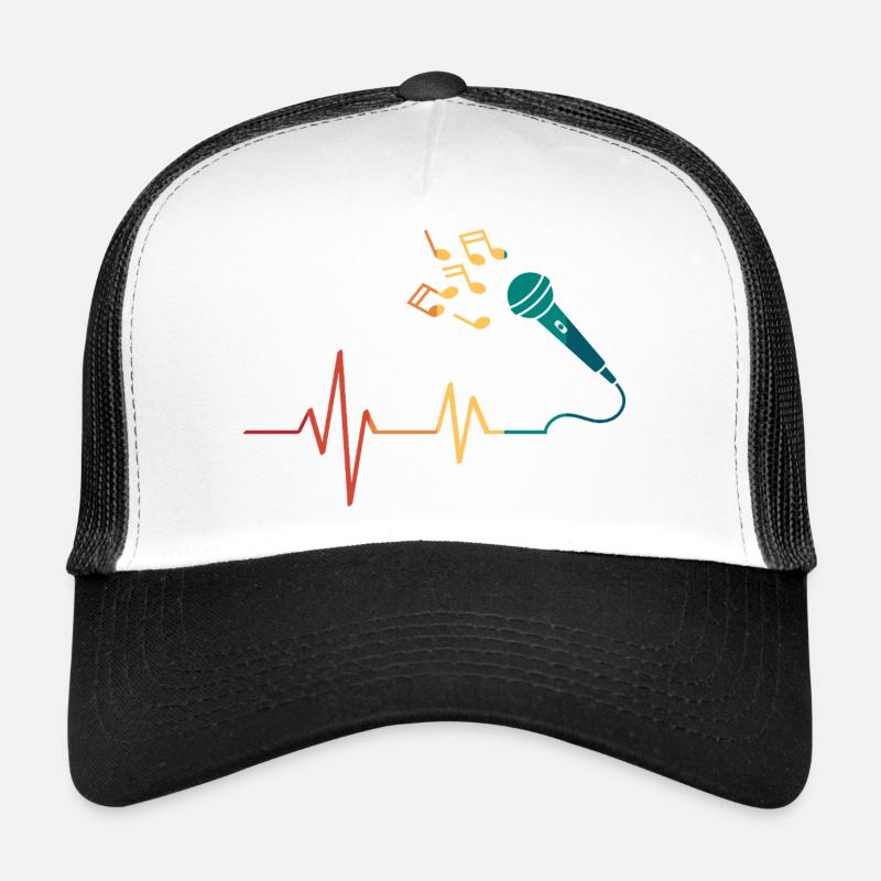 Heartbeat-Mikrofon Trucker Cap