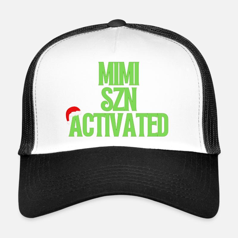 Mimi Szn activé - Conception de Noël Casquette trucker 