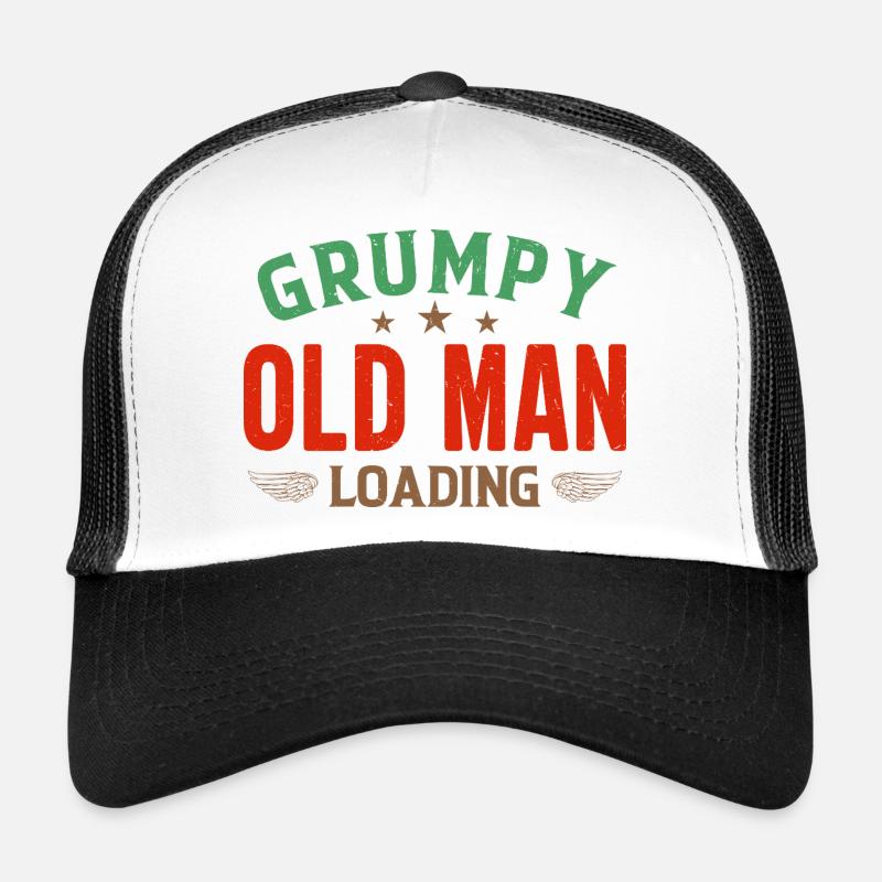Grumpy Old Man Loading Shirt Trucker Cap
