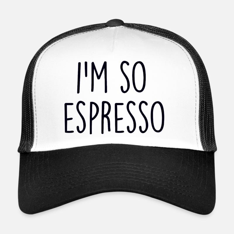 Espresso Coffee Kaffee Trucker Cap