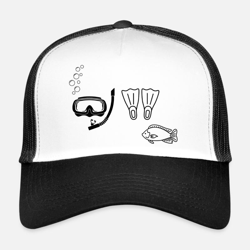 Tauchen – Geschenkidee Trucker Cap