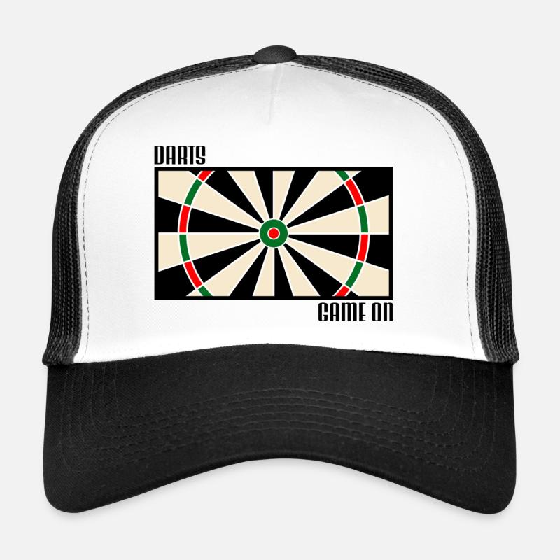 Fléchettes, fléchettes, cible de fléchettes Casquette trucker 