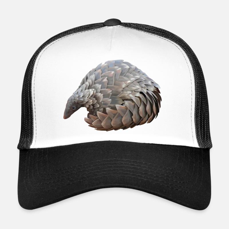 Pangolin Hand Drawn Trucker Cap