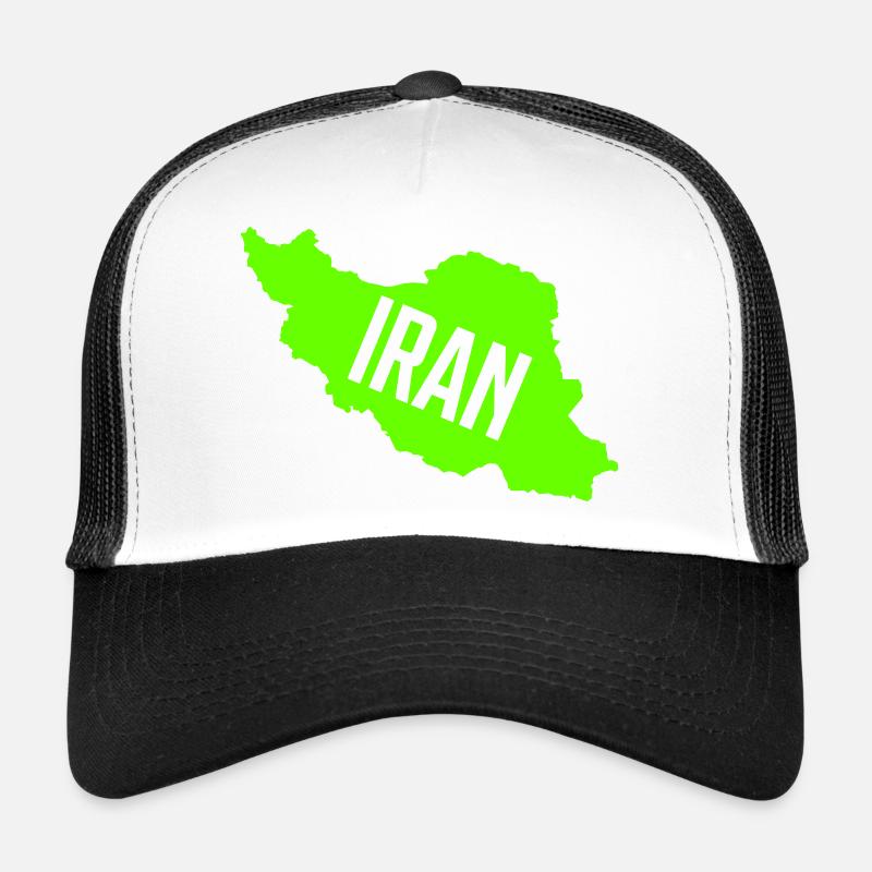 Pays terrestre d’Iran Casquette trucker 