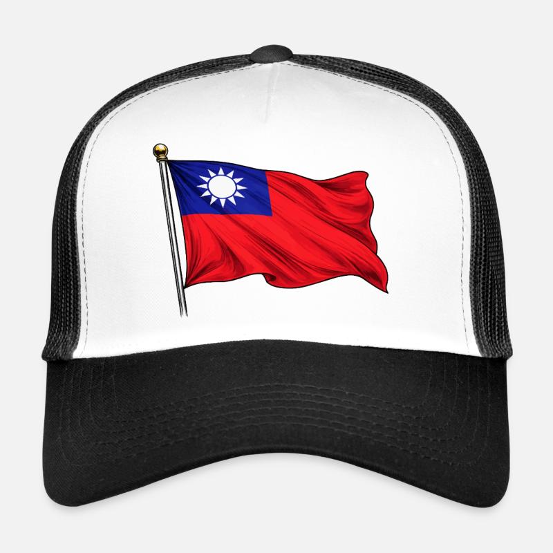 Taiwan flag Trucker Cap