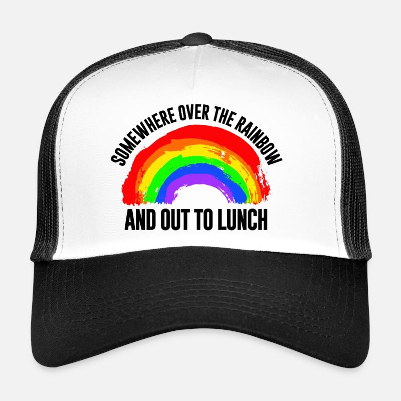 Sceau arc-en-ciel Casquette trucker 