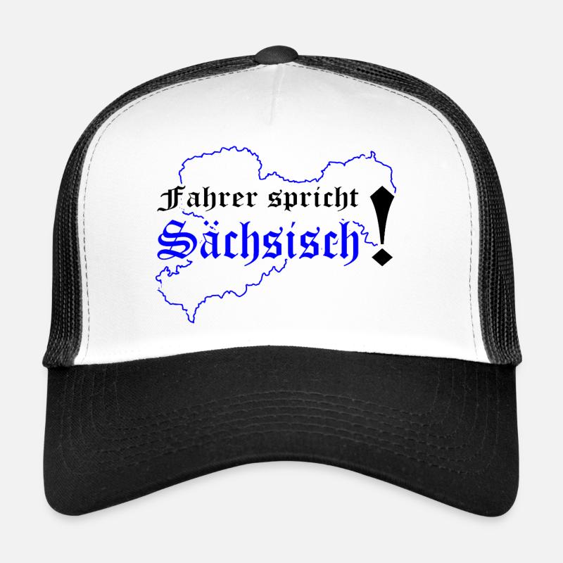 Dialecte saxon saxon de Saxe Casquette trucker 