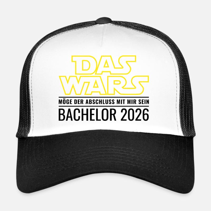 Bachelor 2026 Das wars Möge Abschluss mit mir sein - Trucker Cap - Weiß/Schwarz