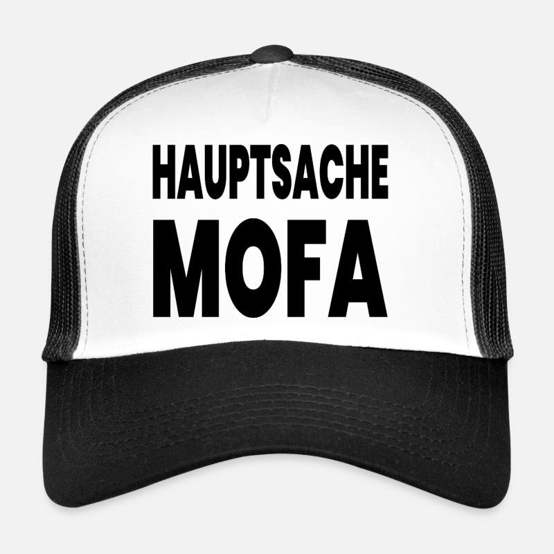 Mobylette Casquette trucker 