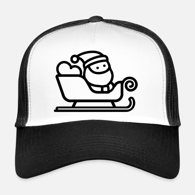 Santa's sleigh Trucker Cap