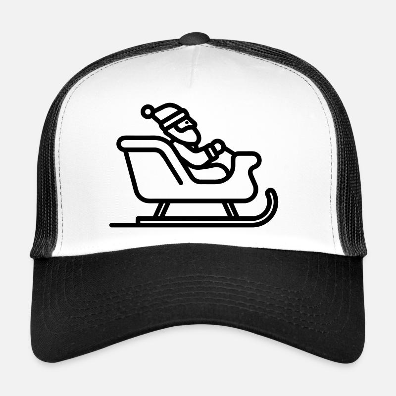 Santa's sleigh Trucker Cap