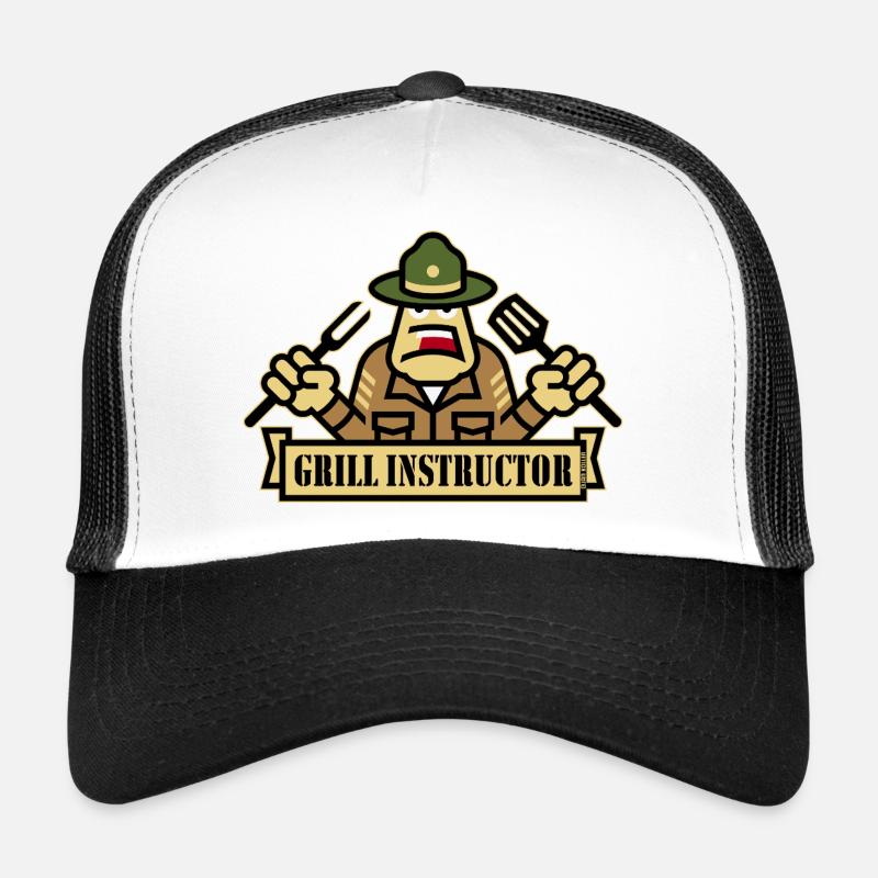 Grill Instructor (Grilling / BBQ / Barbecue / Outl) Trucker Cap