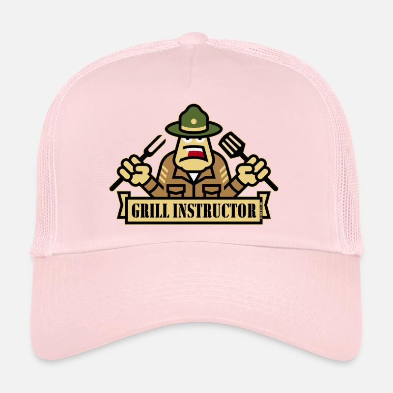 Grill Instructor (Grilling / BBQ / Barbecue / Outl) Trucker Cap