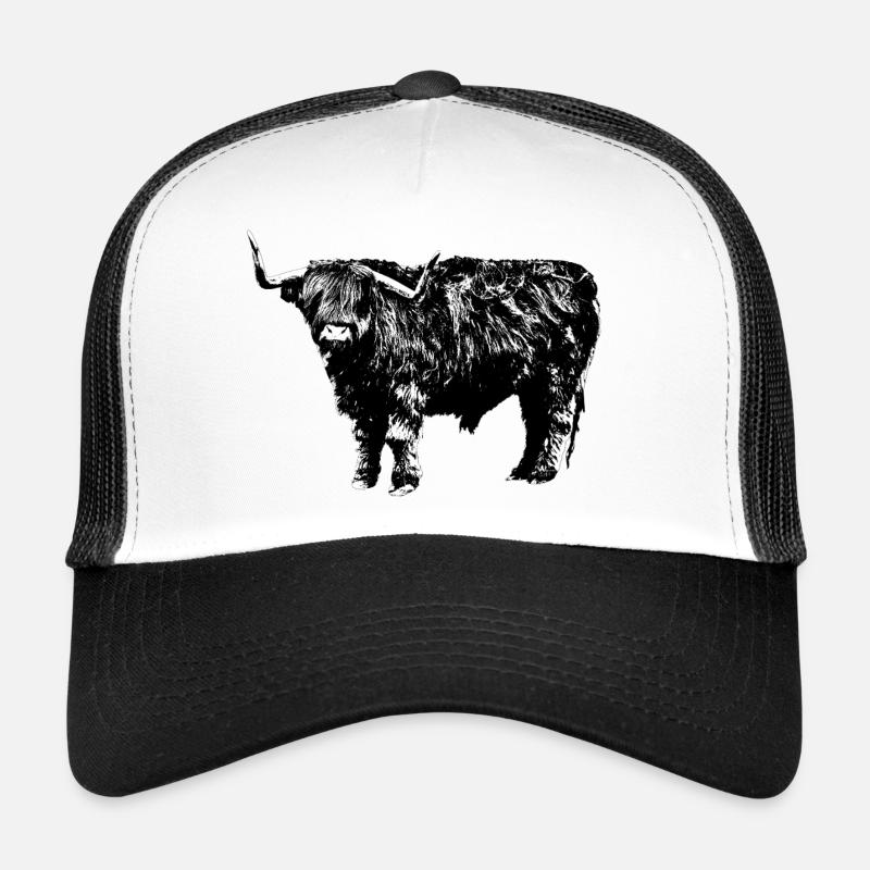 Highland Cattle Trucker Cap