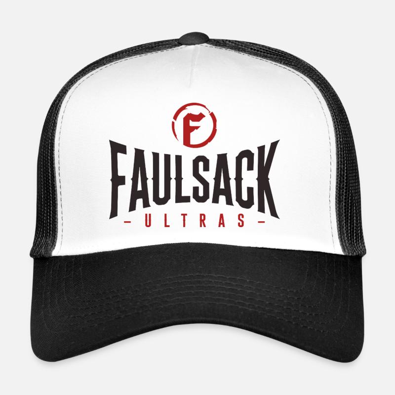 Faulsack NOIR Casquette trucker 