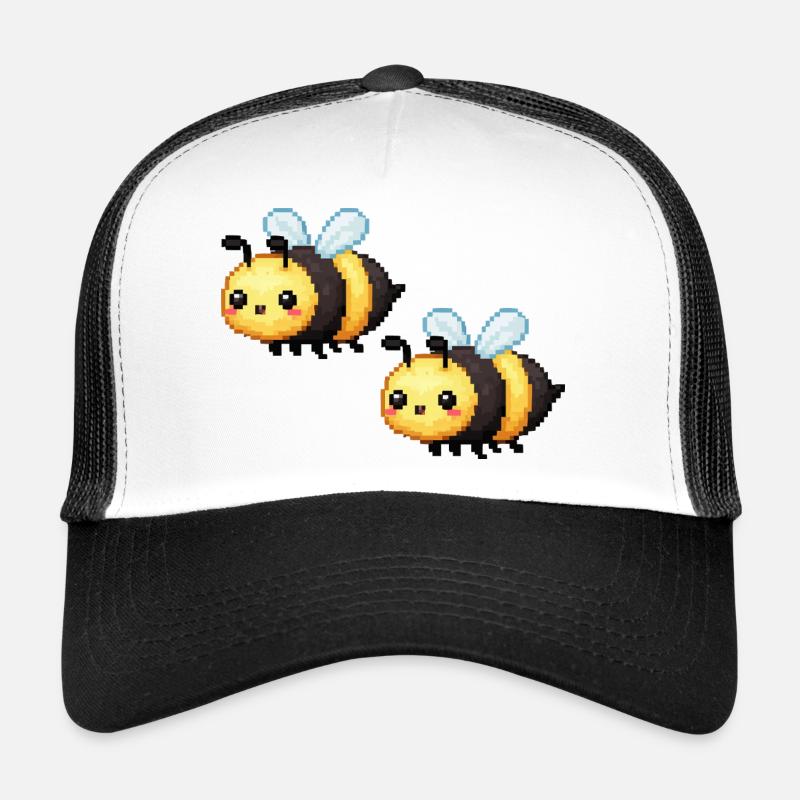 Pixel Bees Duo Trucker Cap
