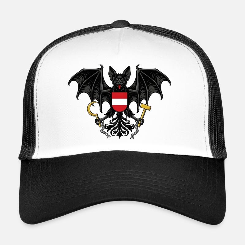 Österreich Bundesfledermaus - Gothic Wappen Trucker Cap