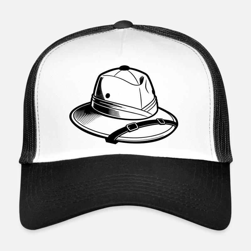 Chapeau de safari Casquette trucker 