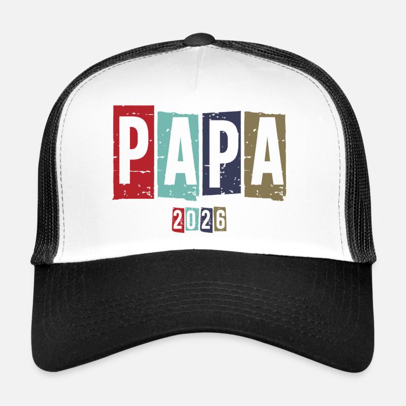 Dad 2026 Vintage Trucker Cap