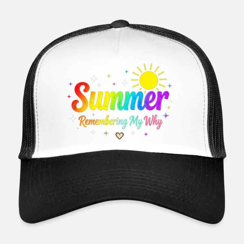 L’été se souvenant de mon pourquoi Casquette trucker 