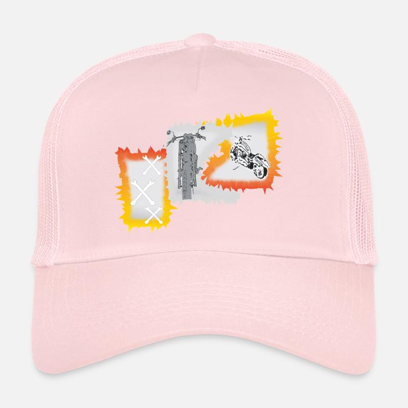 Motorcycle Workshop Motorcyclist Mechanic Trucker Cap