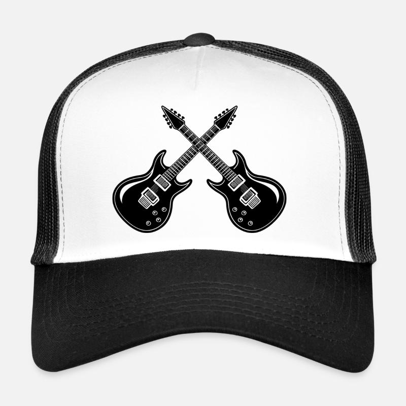 Guitare électrique Casquette trucker 