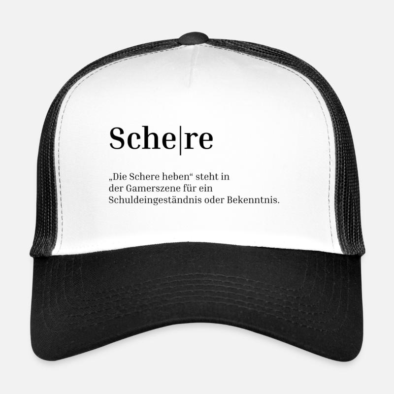 Ciseaux Casquette trucker 