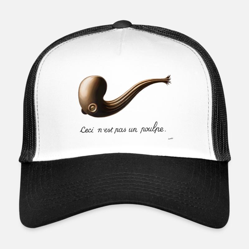 Ceci n'est pas un poulpe Casquette trucker 