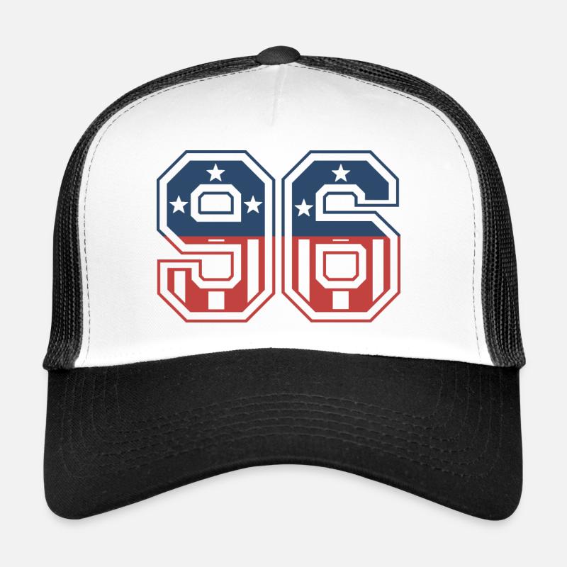 Numéro 96 États-Unis Casquette trucker 