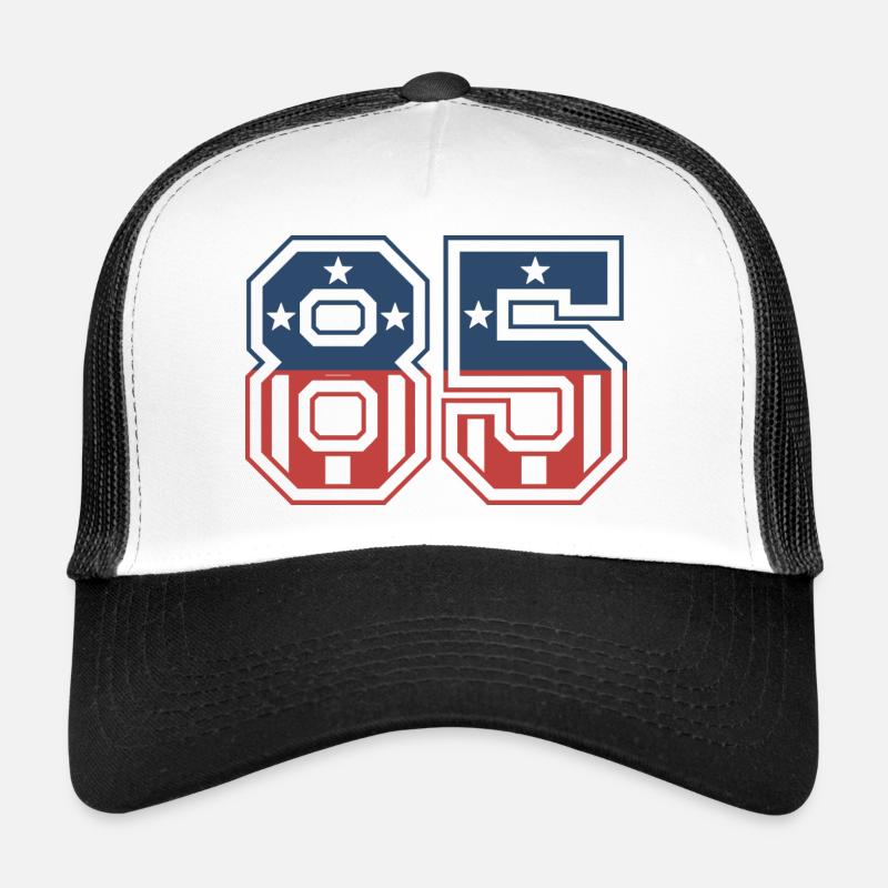 Numéro 85 États-Unis Casquette trucker 
