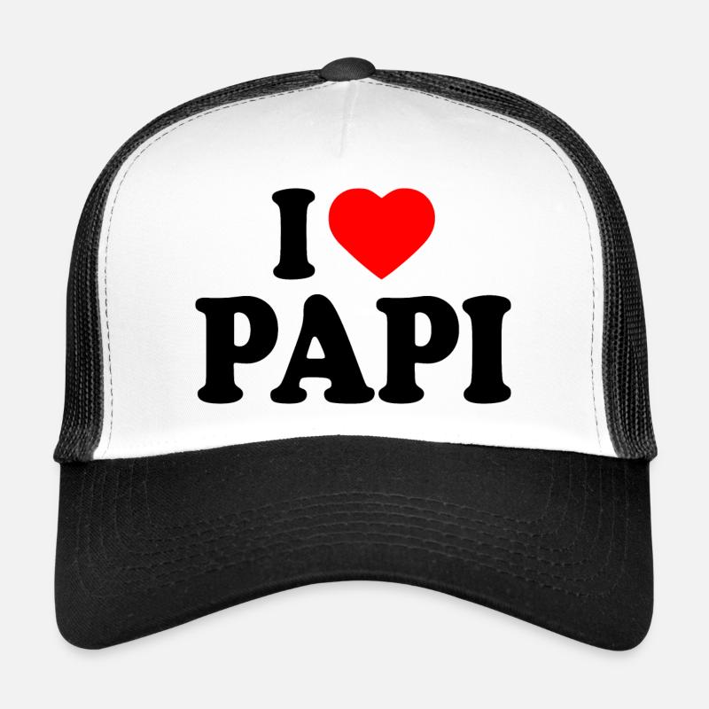 I love papi Casquette trucker 