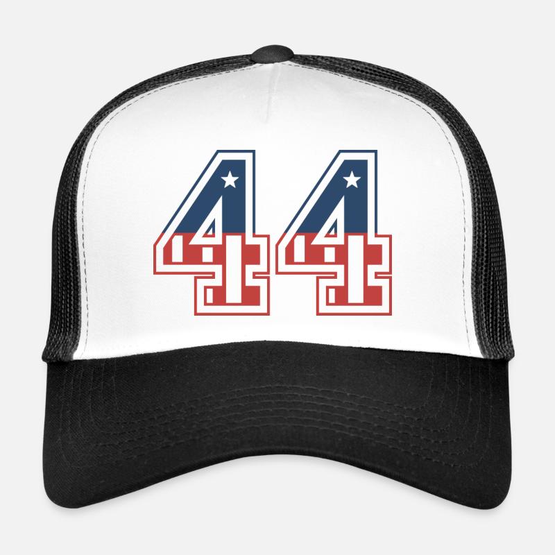 Numéro 44 États-Unis Casquette trucker 
