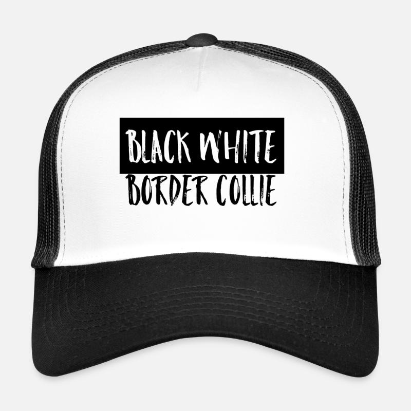 Border collie Casquette trucker 
