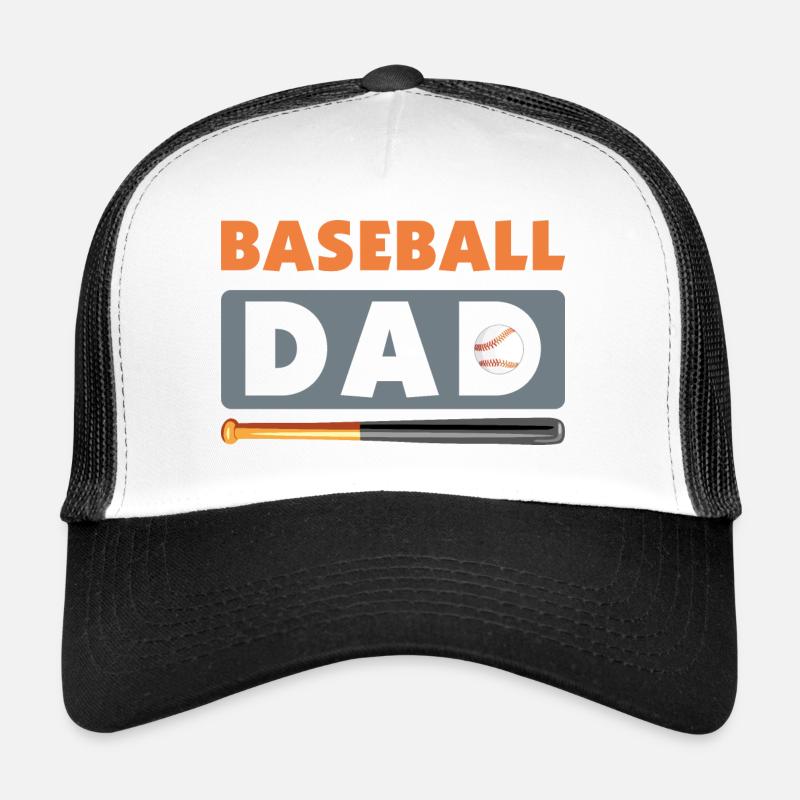 Baseball Papa Trucker Cap