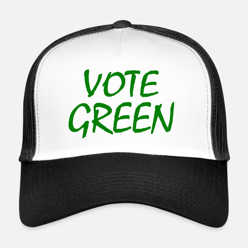 Vote green Casquette trucker 