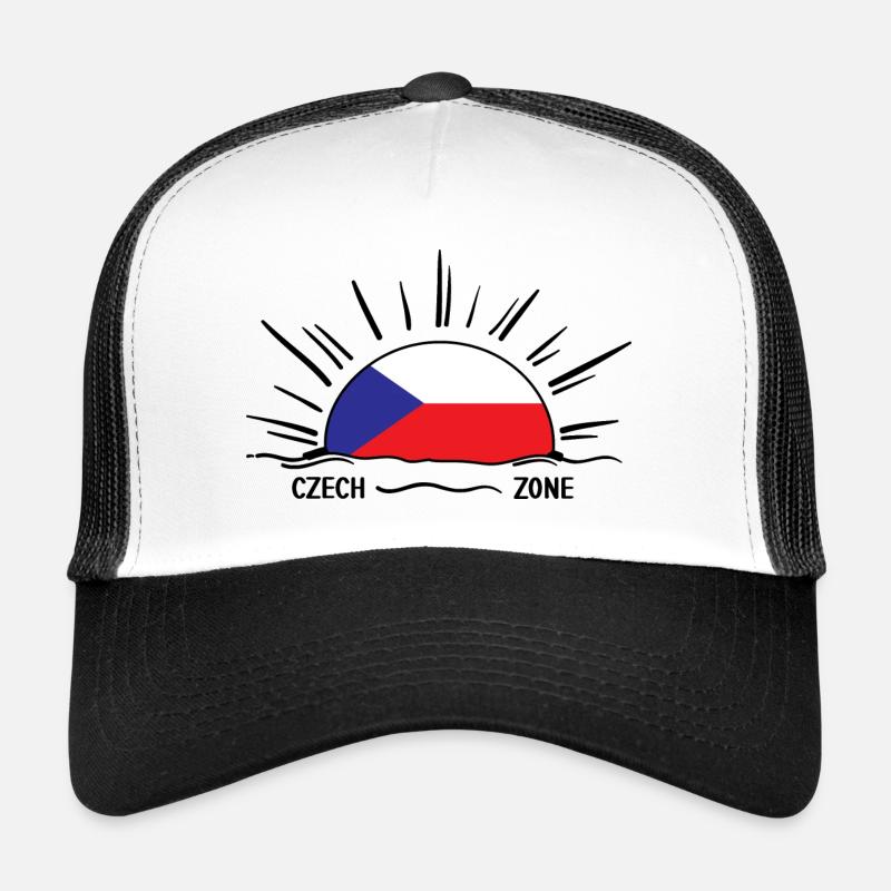 czech republic czech-zone czech prague Trucker Cap