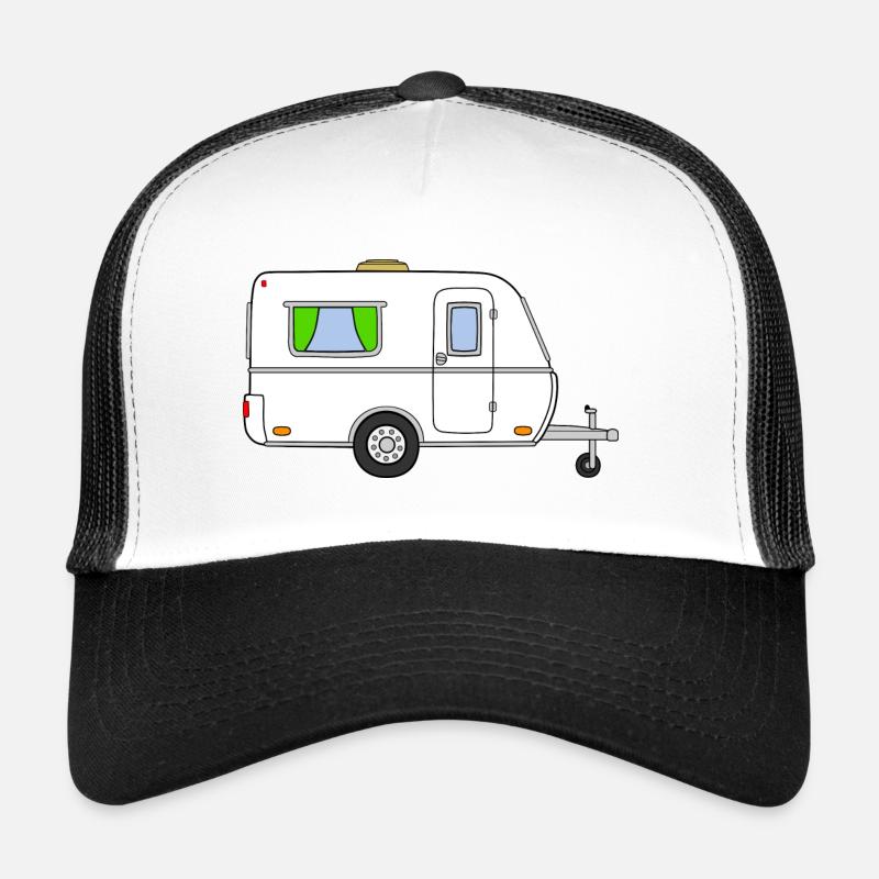 Caravan White (modern version) Trucker Cap