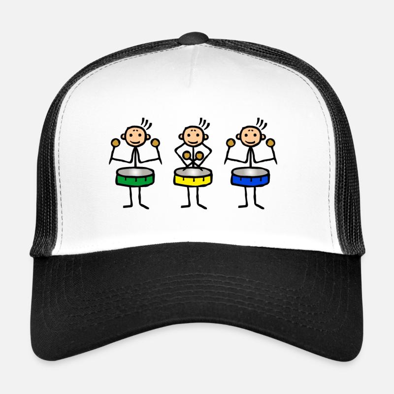Musique de rue brésilienne - Samba Batucada Casquette trucker 