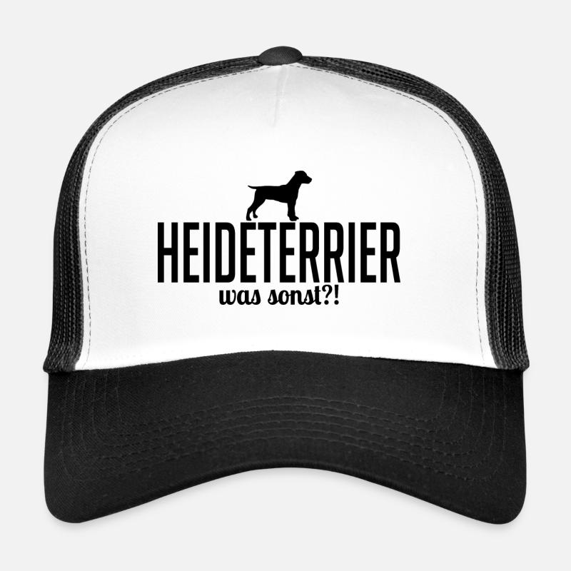 HEIDETERRIER was sonst Hundespruch Hunde Wilsigns Trucker Cap