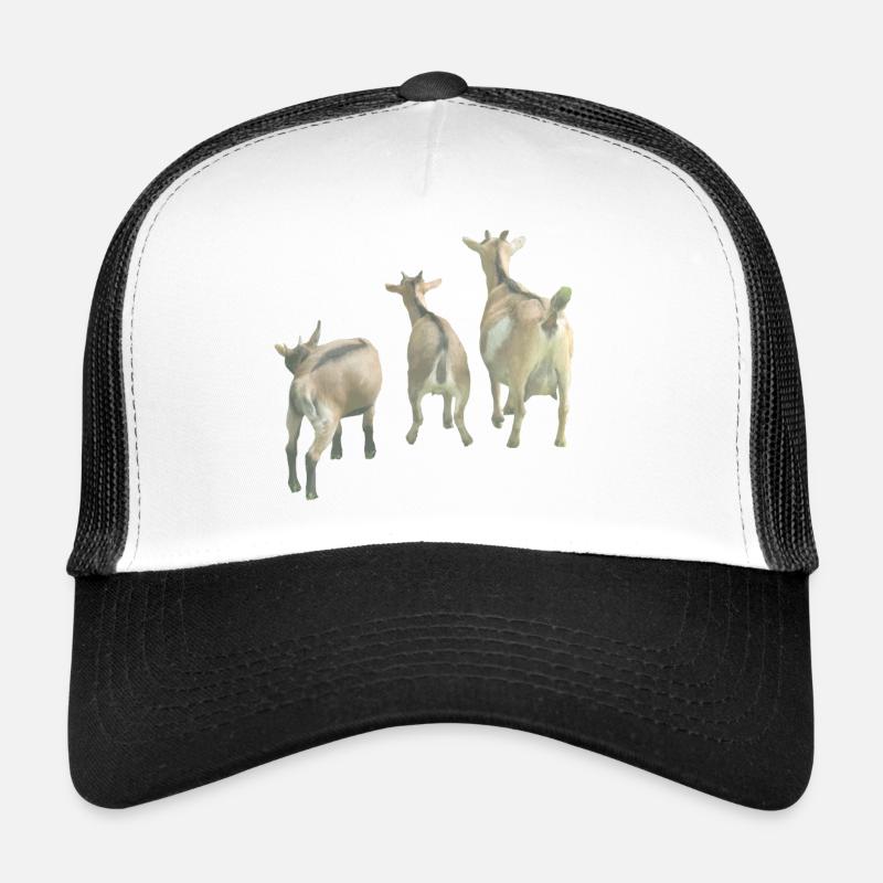 Bauernhof Ziegen Trucker Cap
