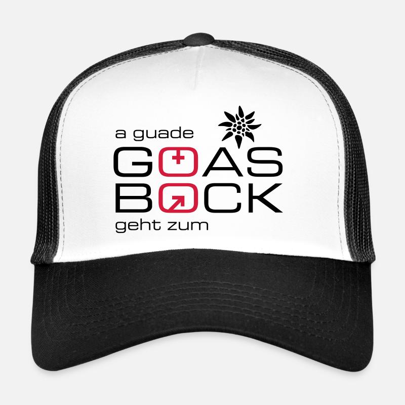 a guade Goas geht zum Bock Trucker Cap